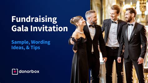 Fundraising Gala Invitation: Sample, Wording Ideas, & Tips.